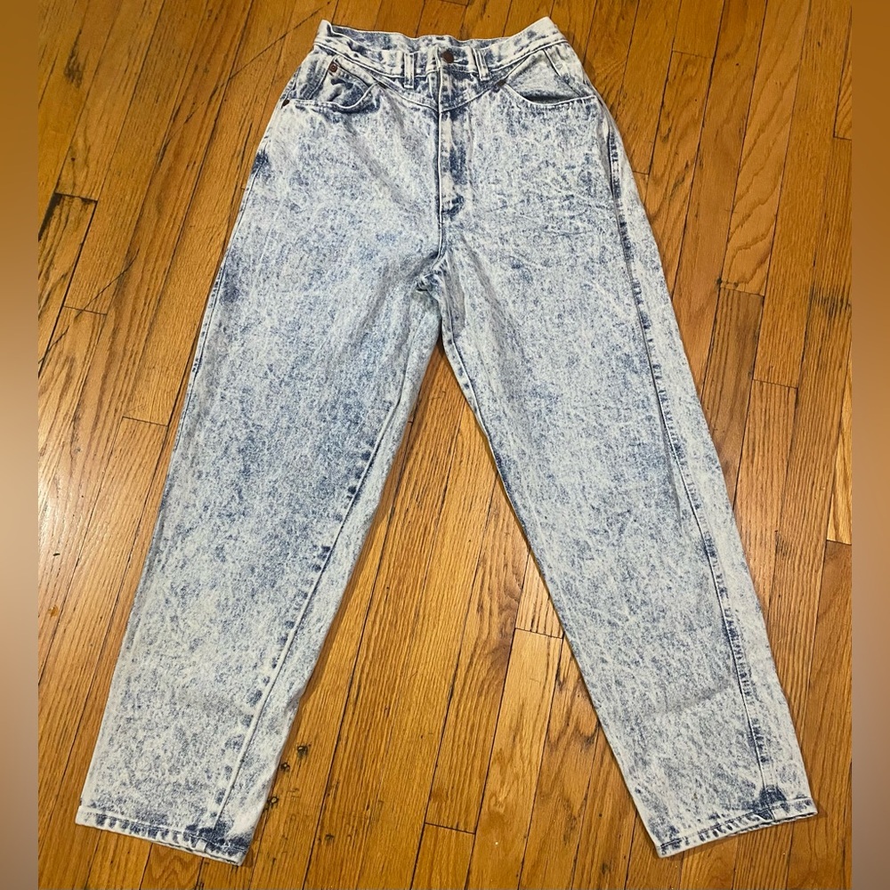 Vintage Congo Trader: Acid-wash jeans